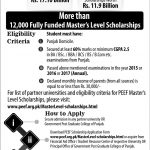 Master Level PEEF Scholarships 2017, Eligibility, Form