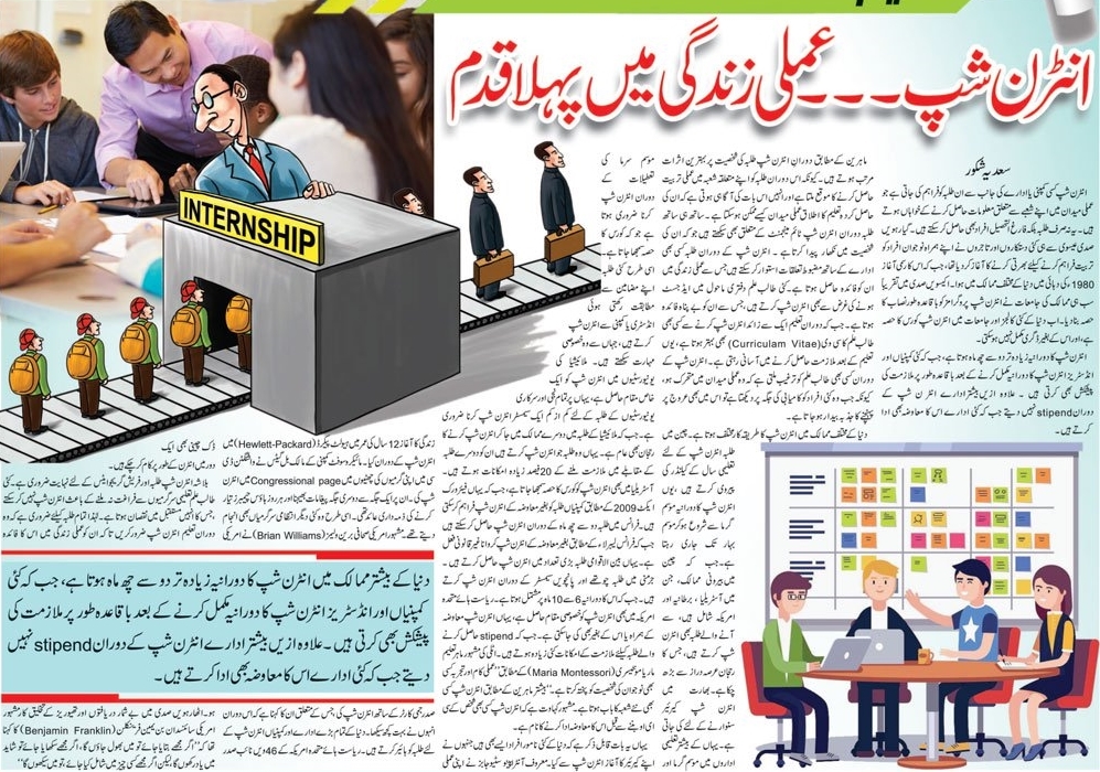 Career Counseling About Internship Search In Urdu & English