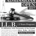 Leads Law College LLB Admission 2018