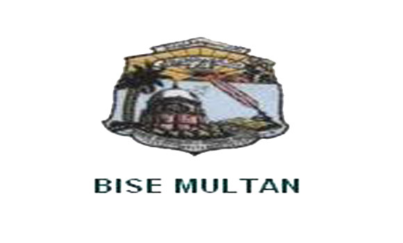 BISE Multan Board 9th & 10th Class Model Papers 2018