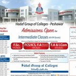 Hadaf Group of Colleges Peshawar Inter 1st Year Admission 2021, Free Education