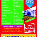 Command College Sahiwal Admission 2022 in Bachelor & Master Programs