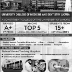 University College of Medicine and Dentistry Lahore (UCMD) Admission 2023