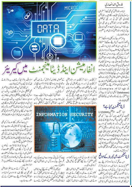 Career Scope of Information & Data Management in Pakistan