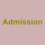 Admission 2024
