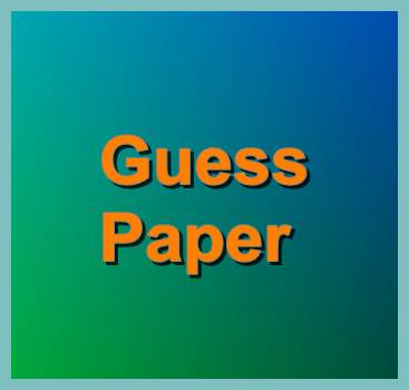 Guess Paper 